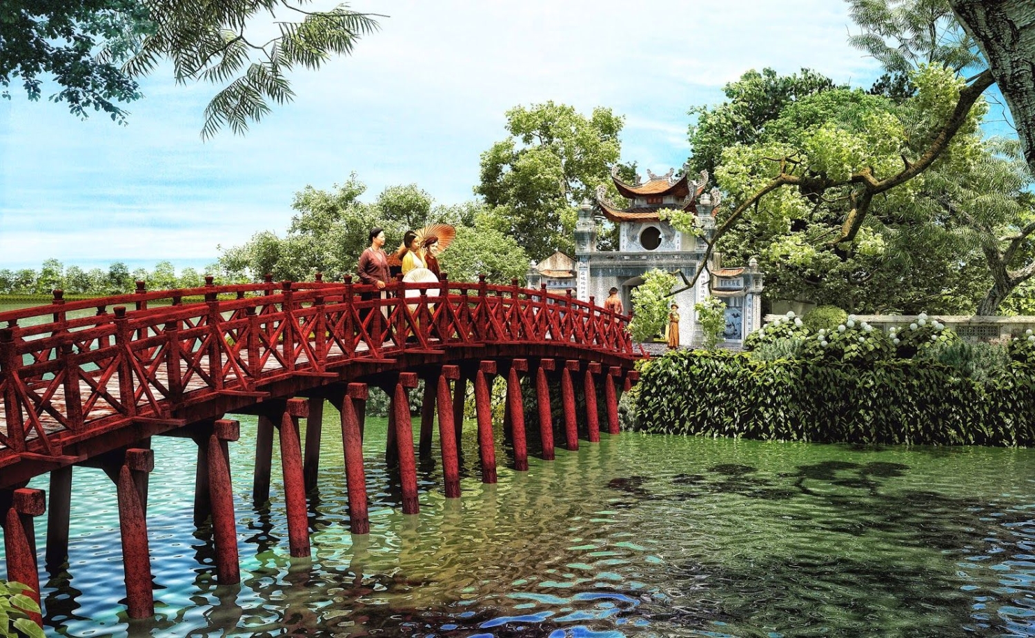 den ngoc son tuyet tac kien truc giua long ha noi 1